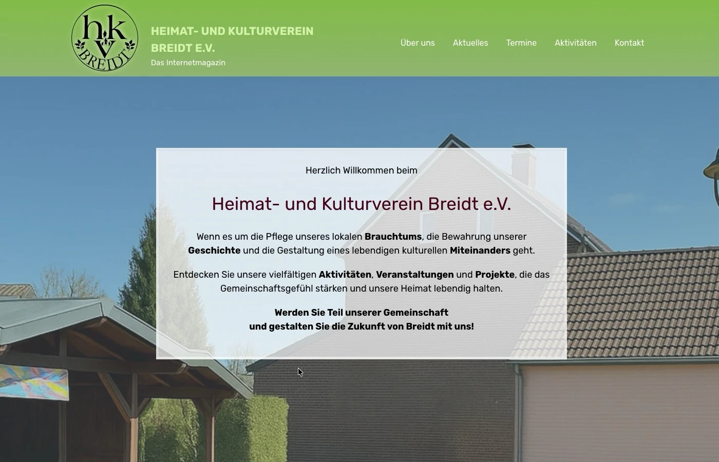 Relaunch mit Redaxo für den HKV Breidt e.V.